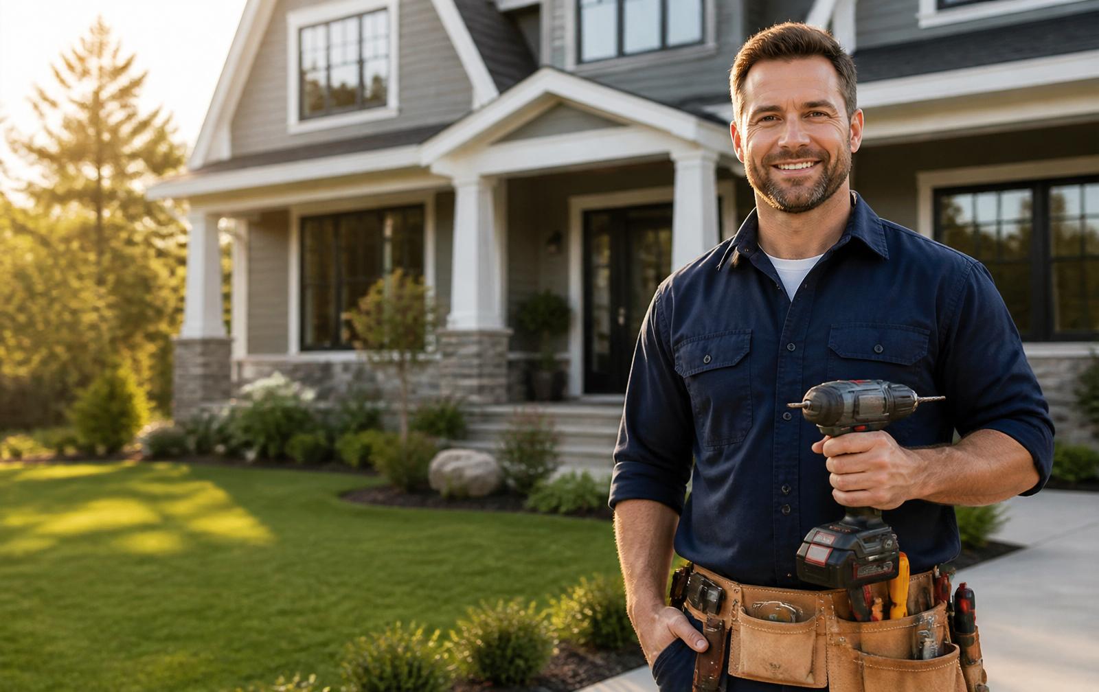 Friendly local handyman ready to help with home repairs